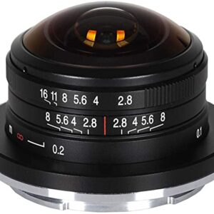 LAOWA 4MM F2.8 FISH EYE FUJI APS-C