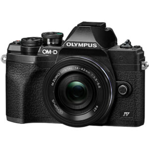 OLYMPUS E-M10 IV KIT 14-42 EZ PANCAKE KIT BLACK