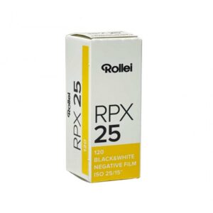 ROLLEI PELLICOLA PANCROMATICA RPX 25 BW 120