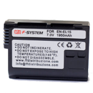 F-SYSTEM EN-EL15C BATTERIA X NIKON
