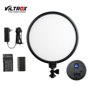 VILTROX LED 500T + ALIMENTATORE + STATIVO